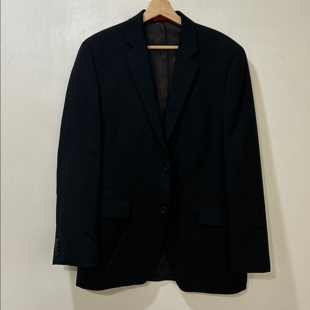 ALFANI MENS BLACK SUIT BLAZER Sz 40R